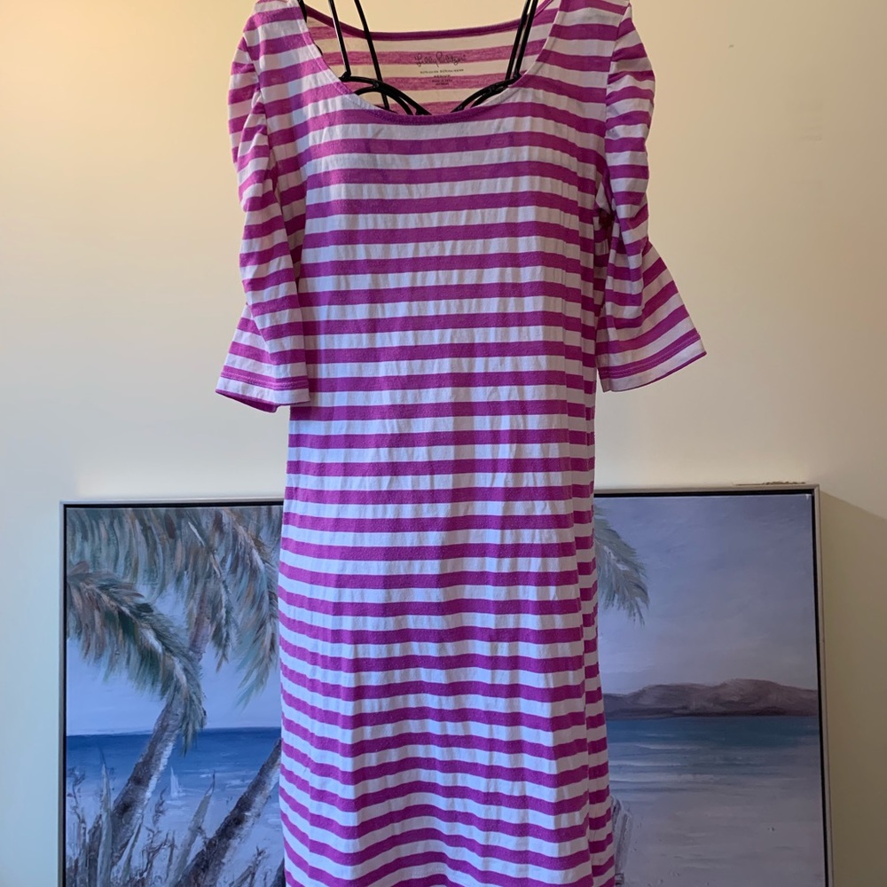 SOLD - Lilly Pulitzer striped shift dress